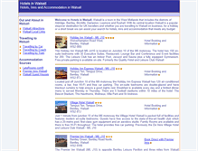 Tablet Screenshot of hotels-walsall.com